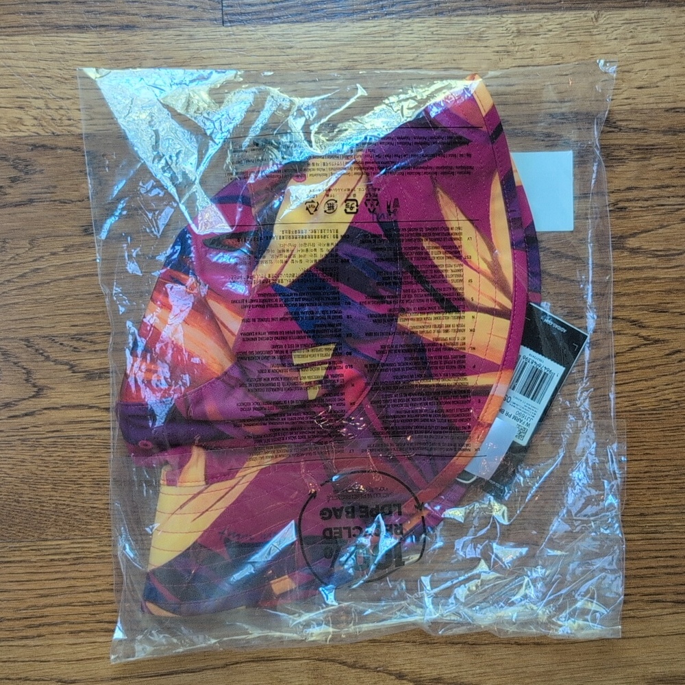 NWT FARM Rio Reversible Bucket Hat Adidas Collab Multicolor Tropical Print - Picture 7 of 8